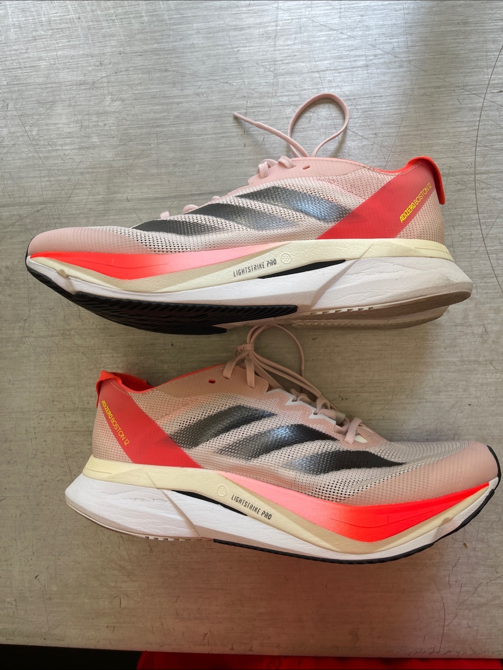 Used size 7.5 Adidas AdiZero Boston Women’s Athletic Running. - Picture 4 of 6